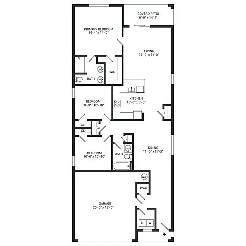 Floor plan Allex
