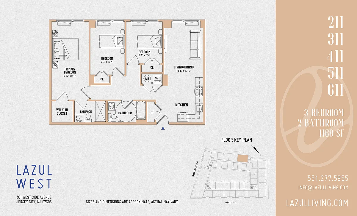 Floor plan 3 Bedroom