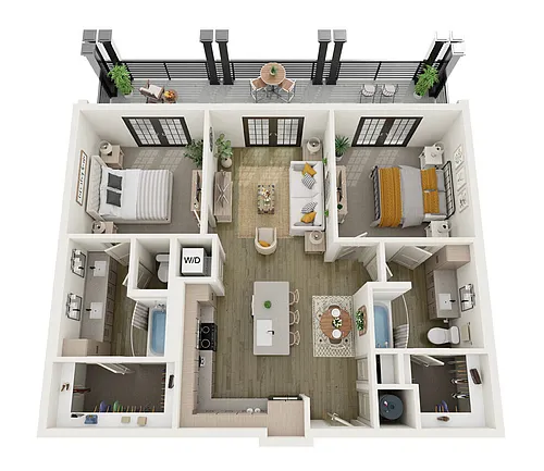 Floor plan The Poplar B