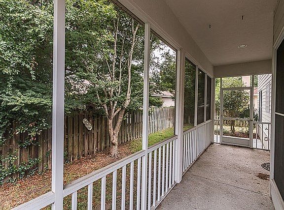 Screened porch