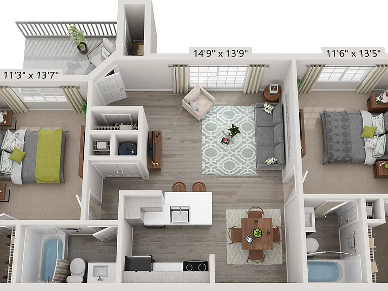 Oakdale Springs Apartments — Photo 34