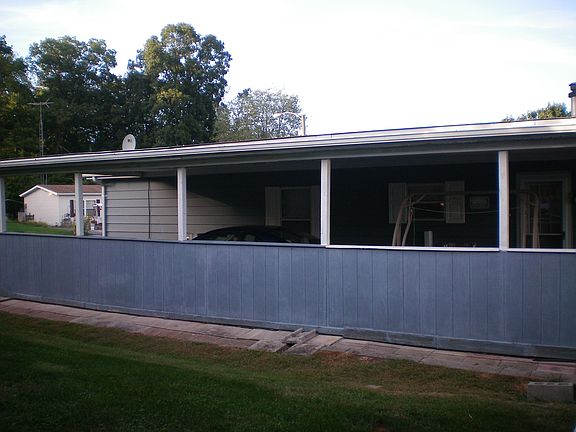 Rear View Car Port