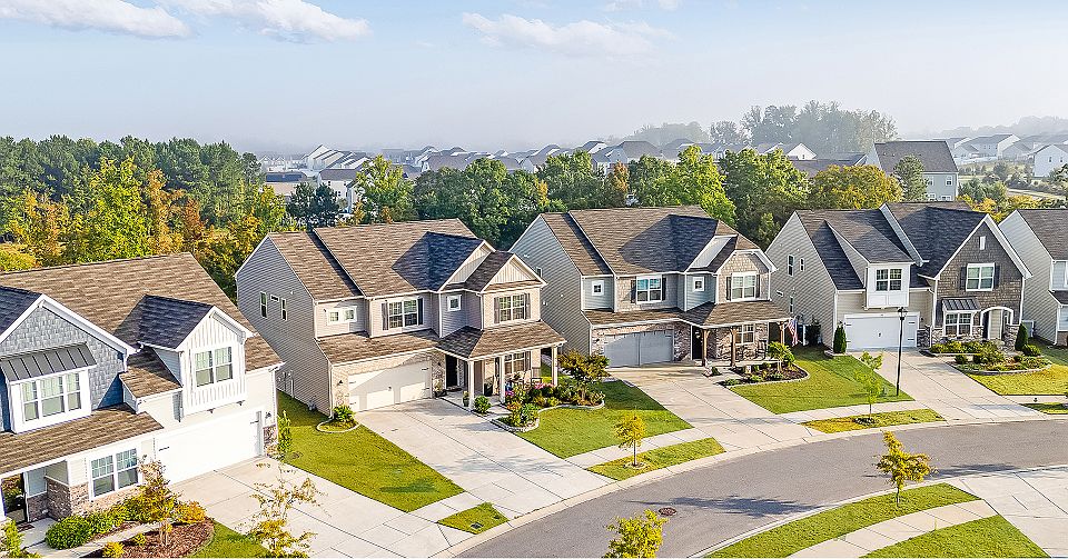 Riverbend Ranch Aerial Streetscape