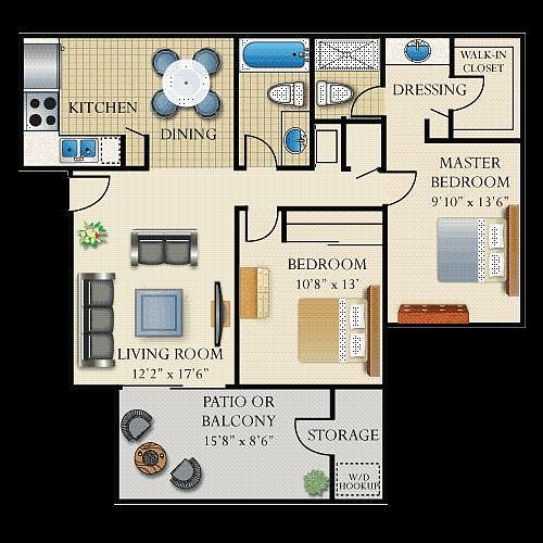 Sunrise floor plan