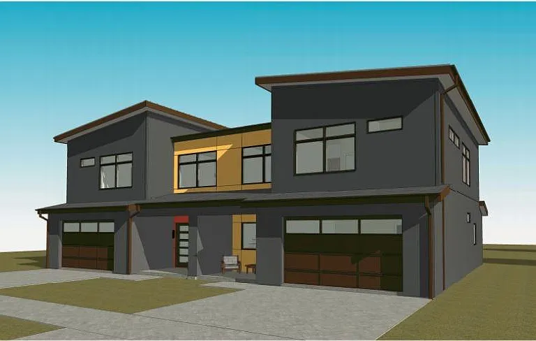 Front and Side of House