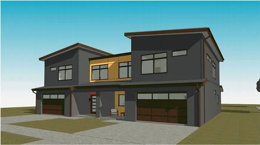 Front and Side of House