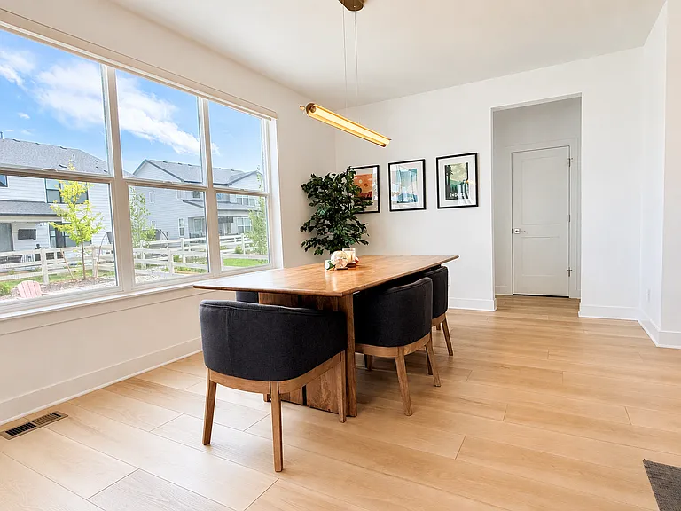 Spacious Dining Area and Walk-In Pantry
