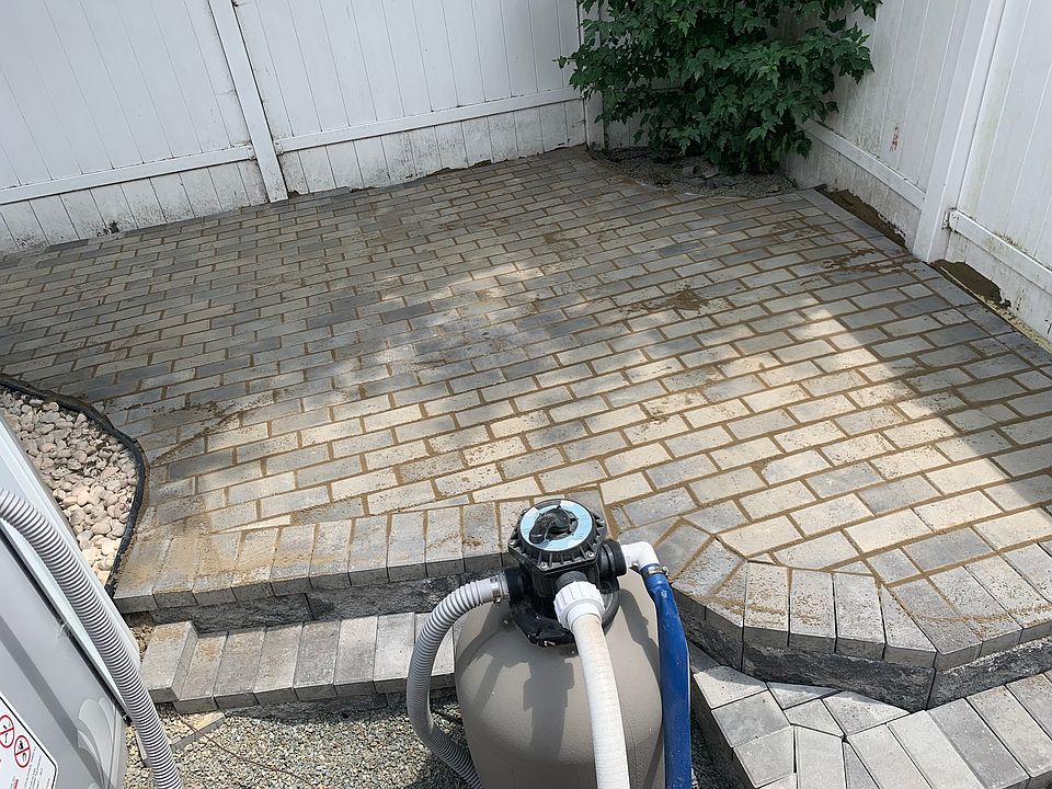 Brand new patio