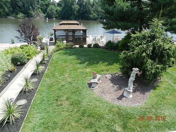 View of River, Gazebo, Patio