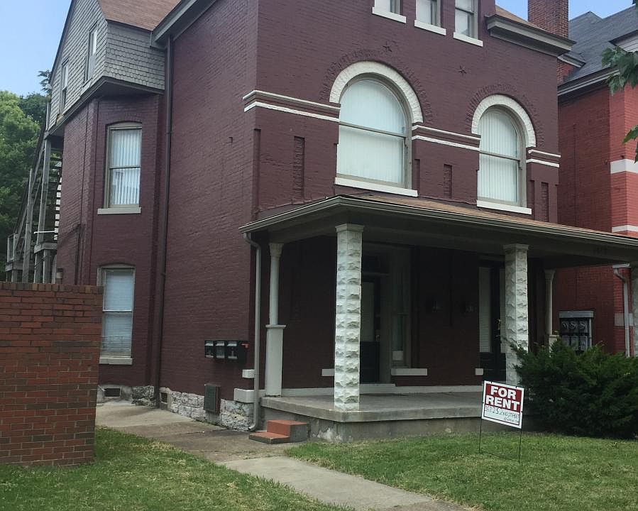 Front view with porch