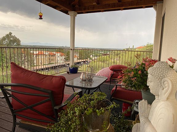Upstairs balcony looking at Santa Rita Mountains to the South, Southwest!