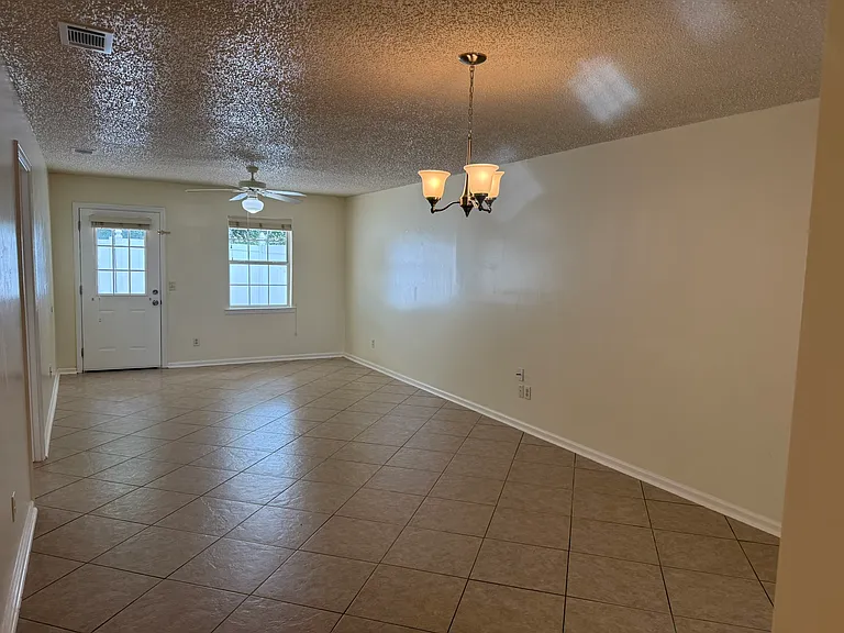 Dining room area is next to the spacious great room.