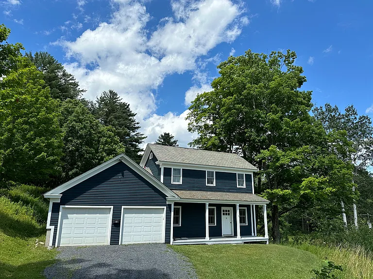Front view of house