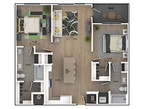 Floor plan C4