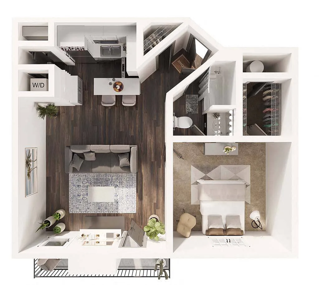 Floor plan Columbiana 1-1