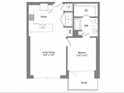 Floor plan A4B