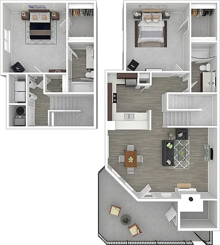 Floor plan The Atkinson - Renovated