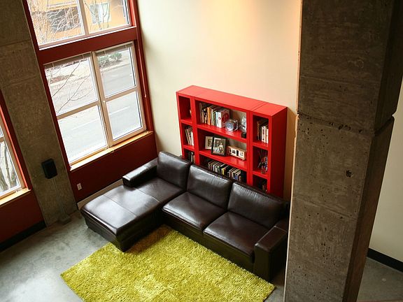 view from loft