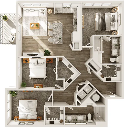Floor plan C1
