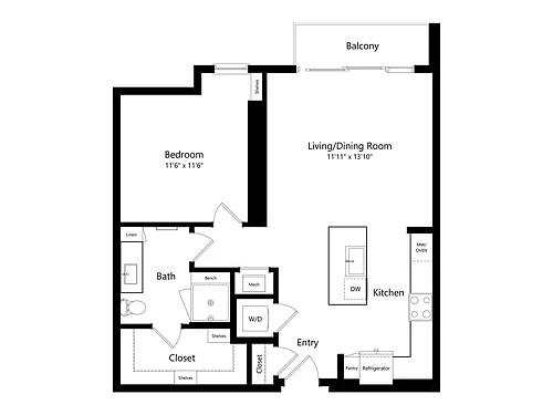 Floor plan A6