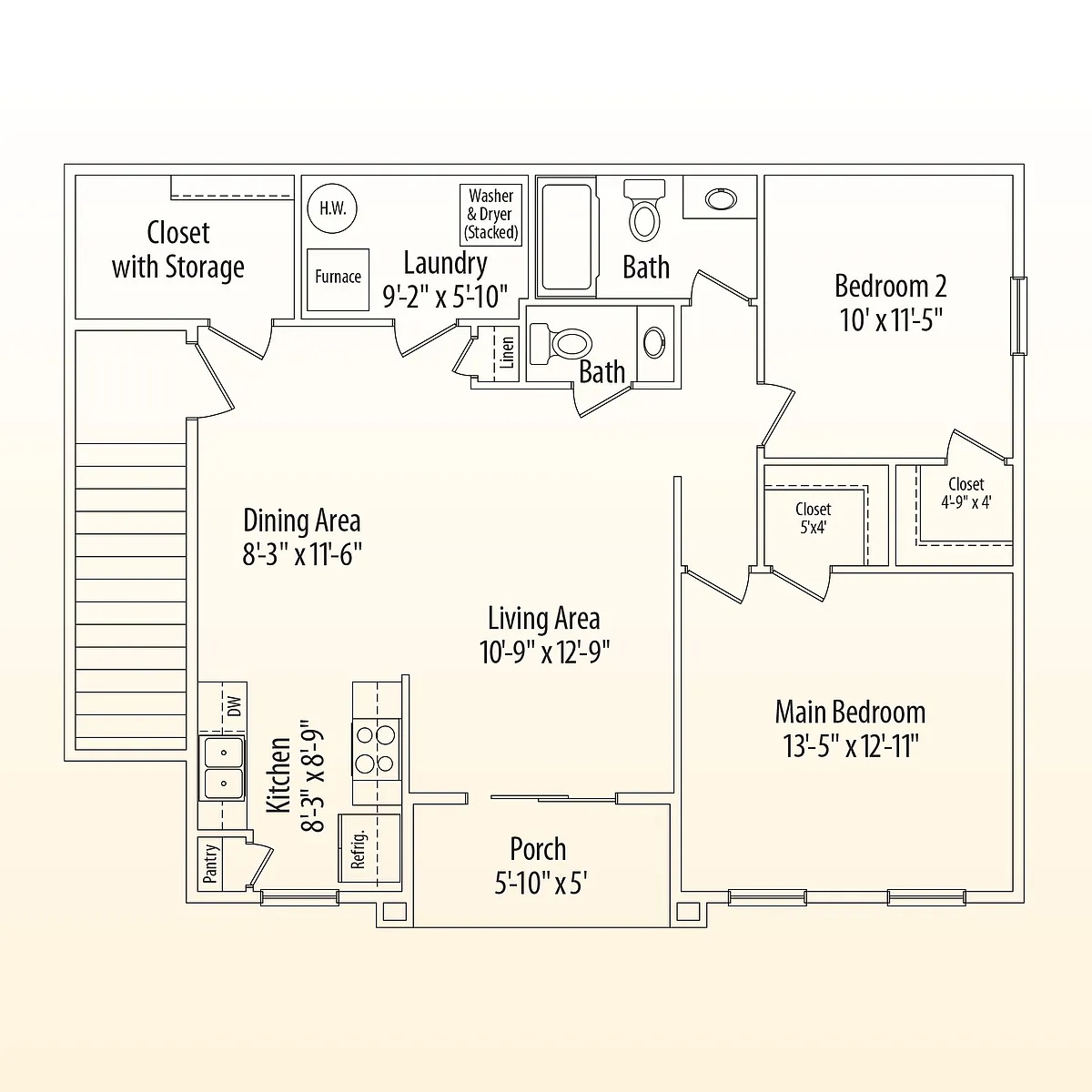 Floor plan The Coronado