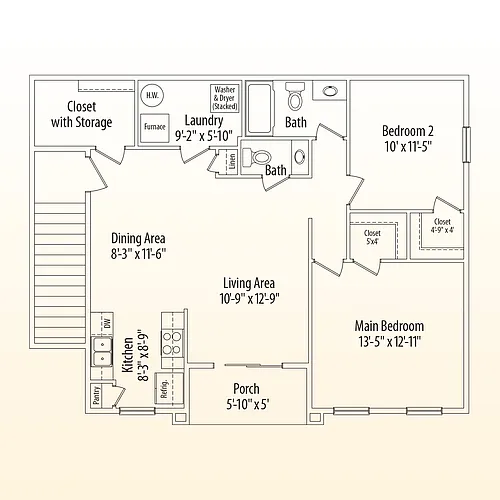 Floor plan The Coronado