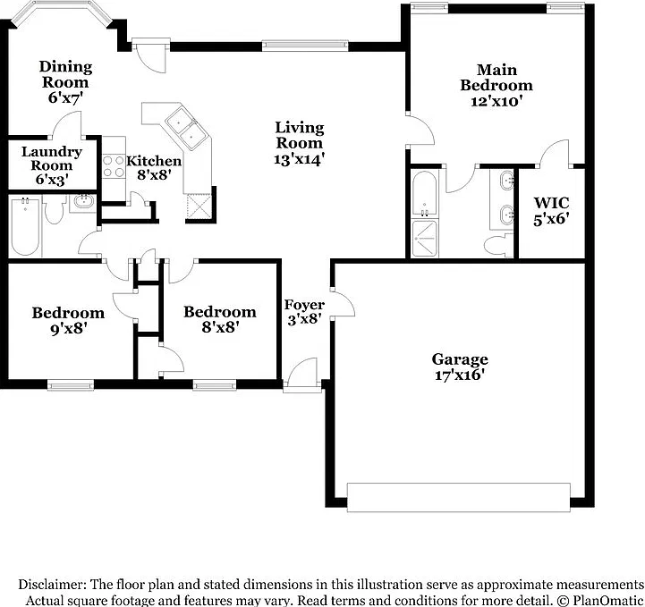 3 bed, 2.0 bath, 1619 sqft, $1,850 — Photo 2