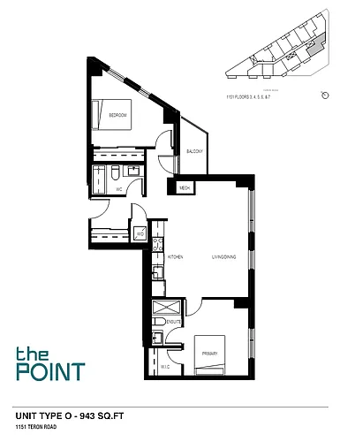 Floor plan 1151-O