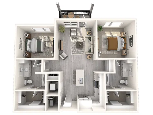 Floor plan C01