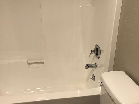 Bathroom - tub/shower and toilet