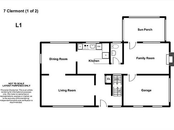 First floor floor plan