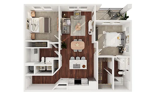Floor plan B1A