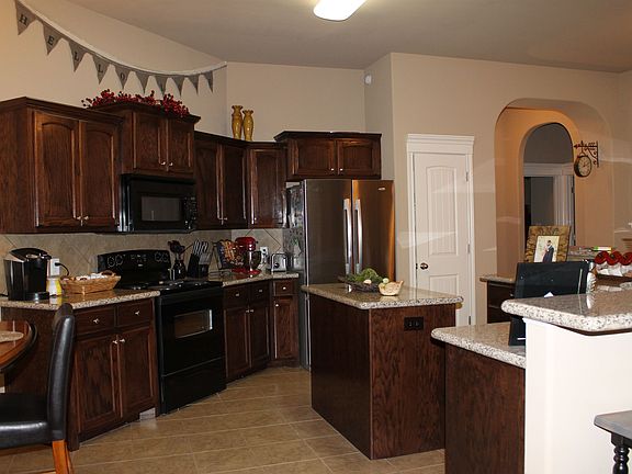 Kitchen from living area