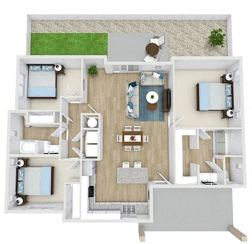 Floor plan C1a