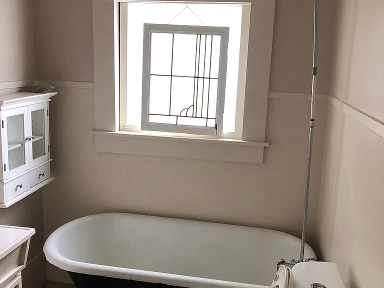 Just add your own shower curtain!
