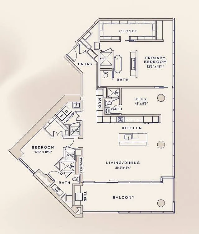 Floor plan PH3