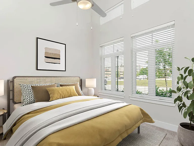 Carpeted Bedroom