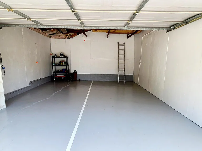 Shared garage with dedicated garage space