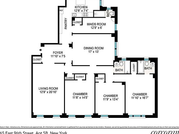 2nd image of 65 E 96th St APT 5B