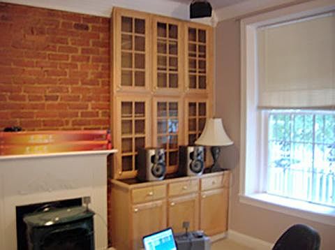 Living room of main house