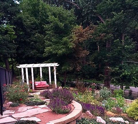 Back yard pergola