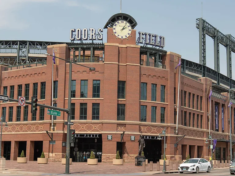 One mile away from Coors Field.