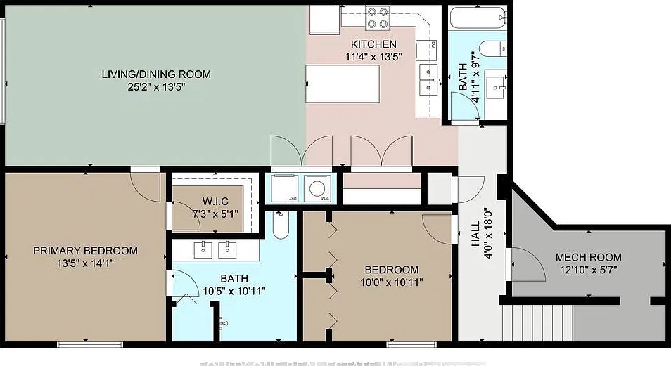 2 bed, $2,000 — Photo 3