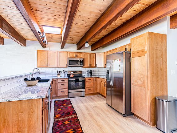 Updated kitchen with granite countertops