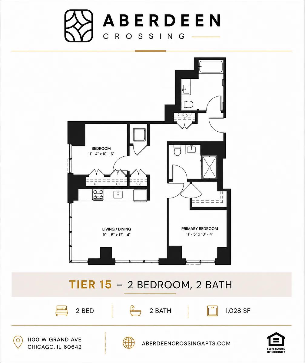 Floor plan 15 Tier