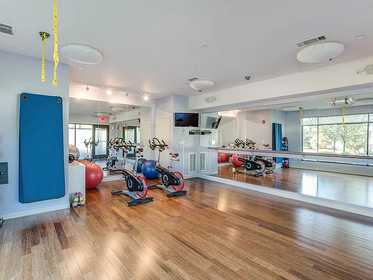 Tranquil yoga, barre and Peloton spin studio