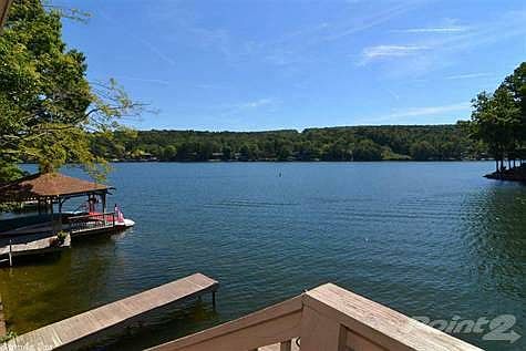 lake desoto from porch