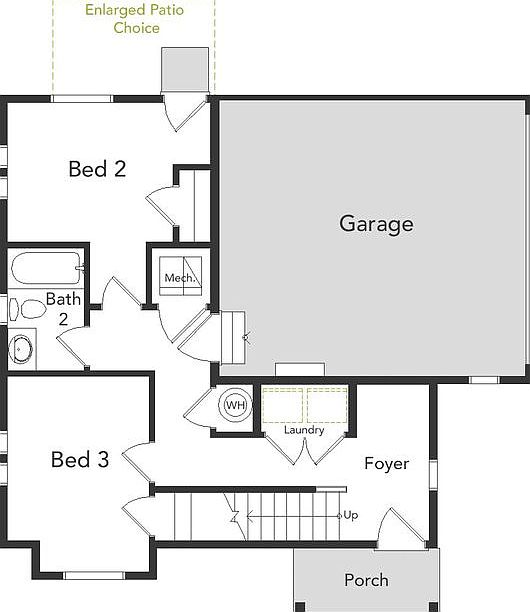 First Floor Layout Landau