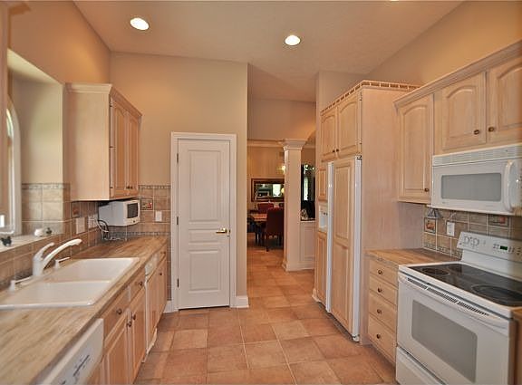 Kitchen with walk-in pantry