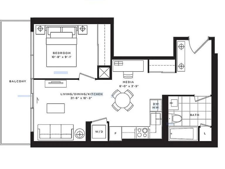 501 Yonge St #1201 — Photo 8